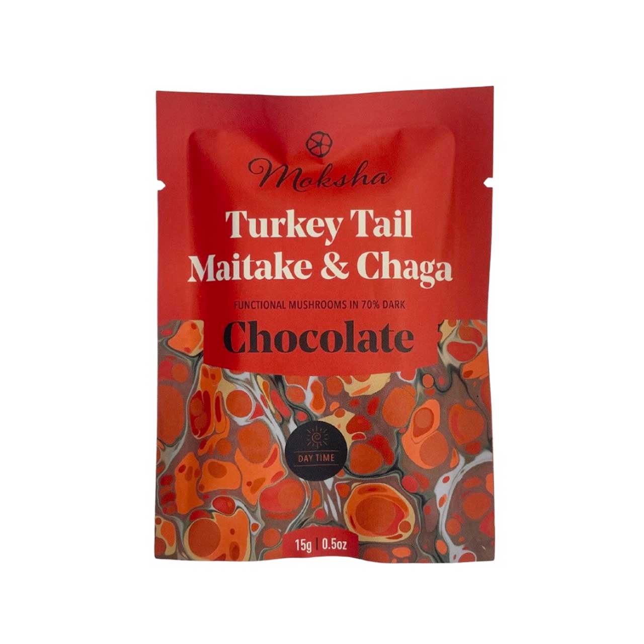 MOKSHA - TURKEY TAIL MAITAKE & CHAGA 70% DARK CHOCOLATE
