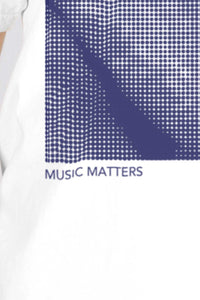 FM Music Matters S/S Tee - White