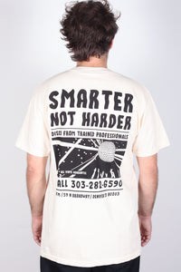 FM - Smarter Not Harder DISCO 2.0 Tee - Unisex - Ivory