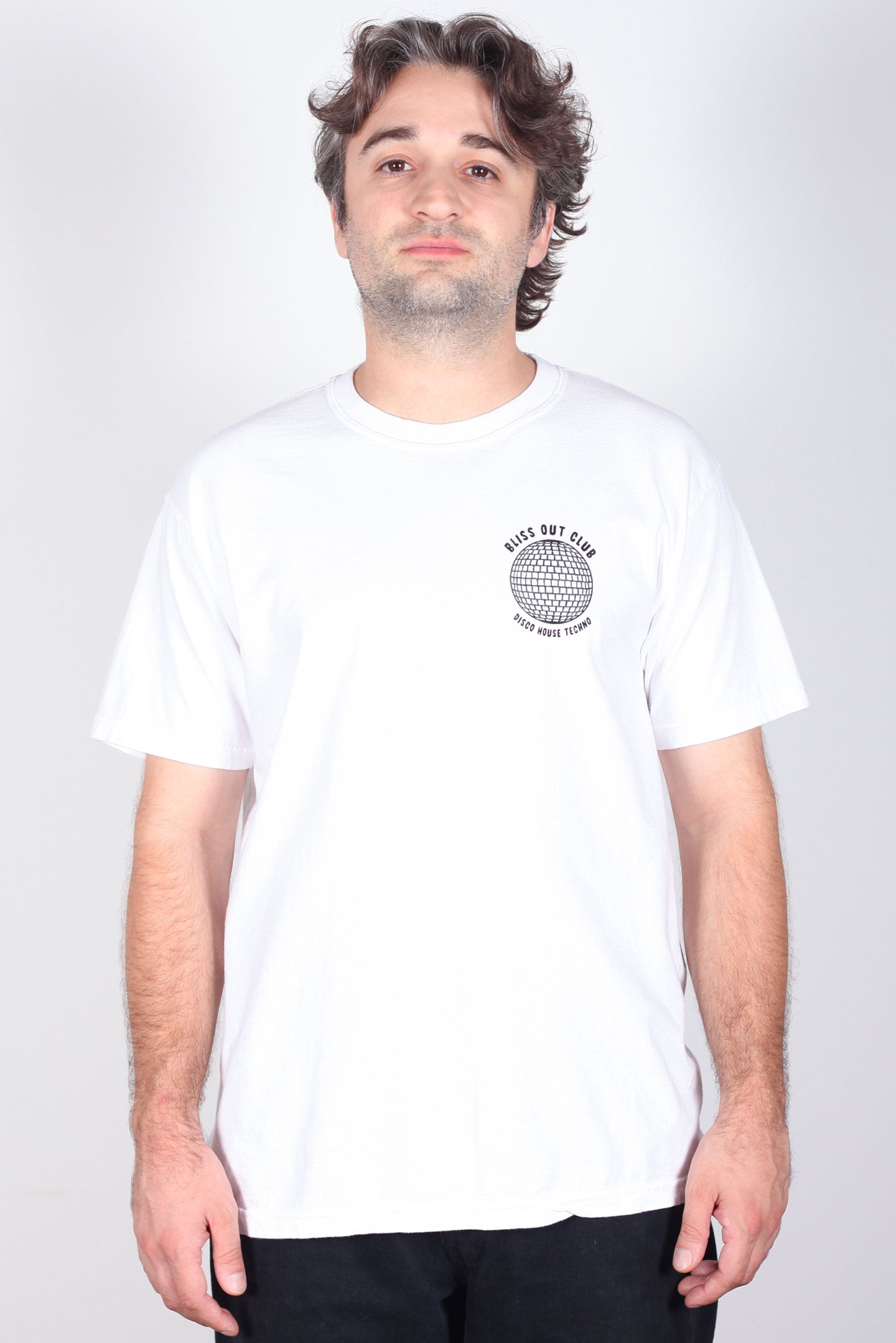 FM - Smarter Not Harder DISCO 2.0 Tee - Unisex - White