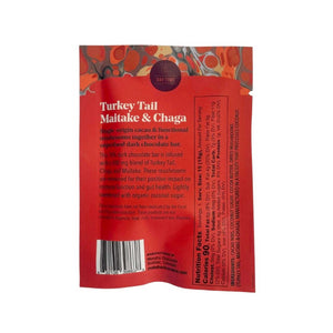 MOKSHA - TURKEY TAIL MAITAKE & CHAGA 70% DARK CHOCOLATE