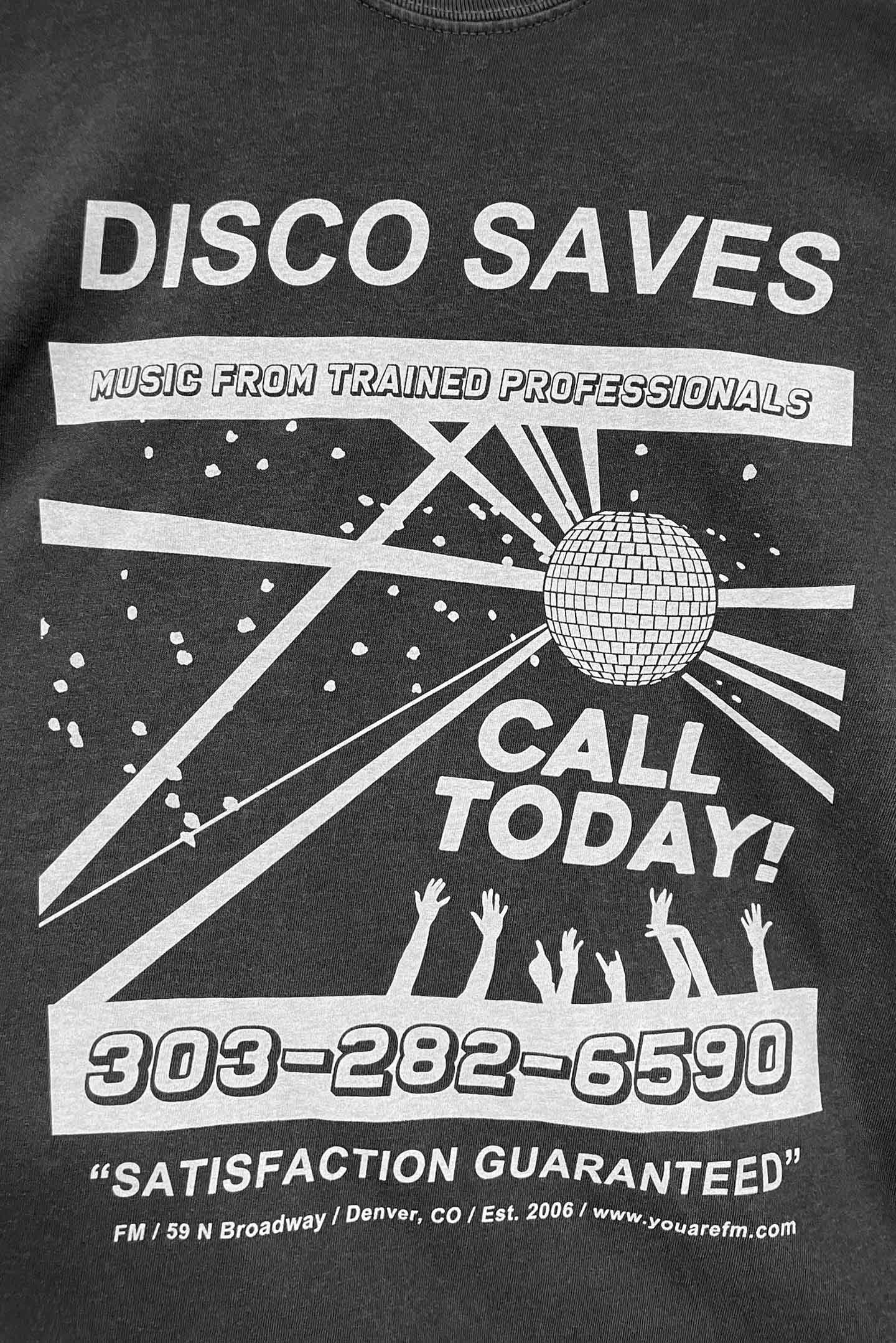 FM Tee - Disco Hotline 2025 Tee