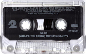 Oasis (2) (What's The Story) Morning Glory? *CASSETTE* CASSETTE Near Mint (NM or M-) Near Mint (NM or M-)