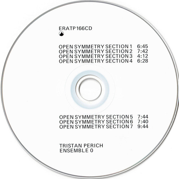 Tristan Perich Open Symmetry CD Mint (M) Mint (M)