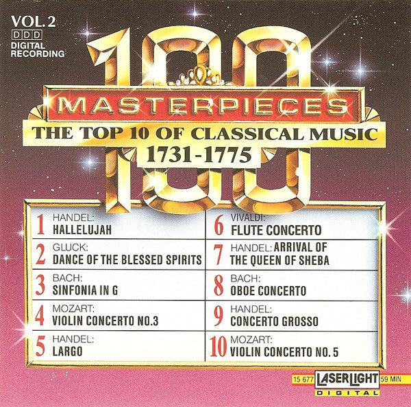 Various The Top 100 Masterpieces Of Classical Music: 1685-1928 *10XCD BOX* 10XCD BOX Near Mint (NM or M-) Near Mint (NM or M-)