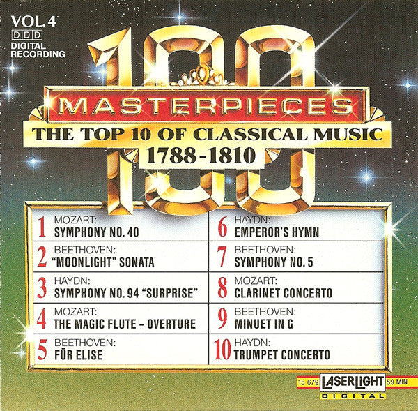 Various The Top 100 Masterpieces Of Classical Music: 1685-1928 *10XCD BOX* 10XCD BOX Near Mint (NM or M-) Near Mint (NM or M-)