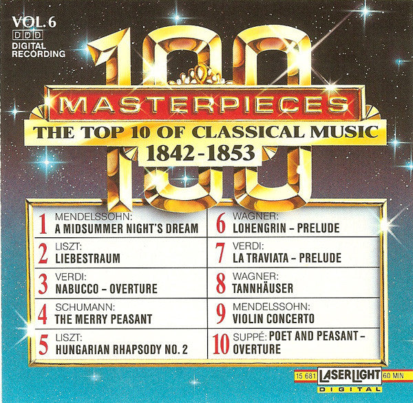 Various The Top 100 Masterpieces Of Classical Music: 1685-1928 *10XCD BOX* 10XCD BOX Near Mint (NM or M-) Near Mint (NM or M-)
