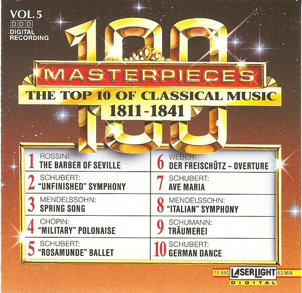 Various The Top 100 Masterpieces Of Classical Music: 1685-1928 *10XCD BOX* 10XCD BOX Near Mint (NM or M-) Near Mint (NM or M-)