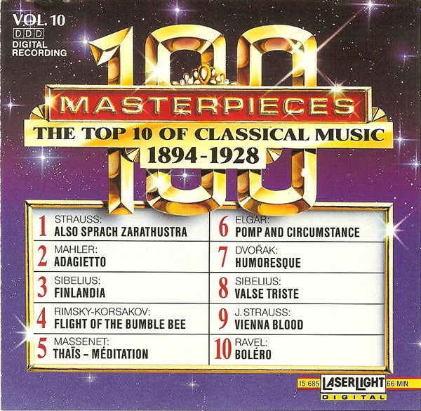 Various The Top 100 Masterpieces Of Classical Music: 1685-1928 *10XCD BOX* 10XCD BOX Near Mint (NM or M-) Near Mint (NM or M-)