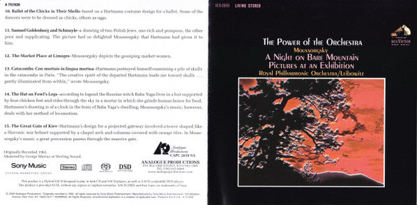 Modest Mussorgsky The Power Of The Orchestra: A Night On The Bare Mountain *SACD* CD Near Mint (NM or M-) Near Mint (NM or M-)