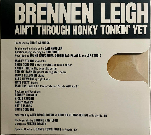 Brennen Leigh Ain't Through Honky Tonkin' Yet *CD* CD Mint (M) Near Mint (NM or M-)