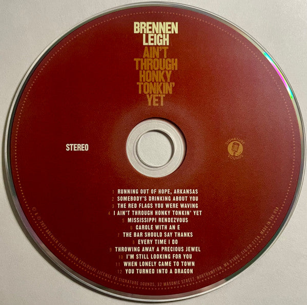 Brennen Leigh Ain't Through Honky Tonkin' Yet *CD* CD Mint (M) Near Mint (NM or M-)