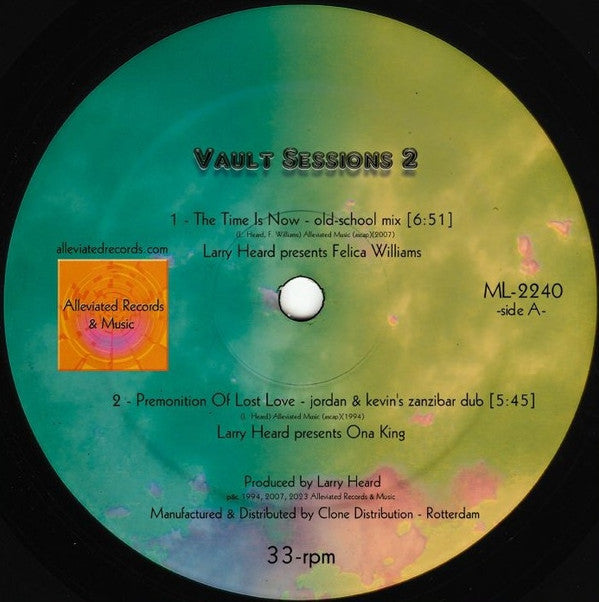 Larry Heard Vault Sessions 2 12" Mint (M) Generic