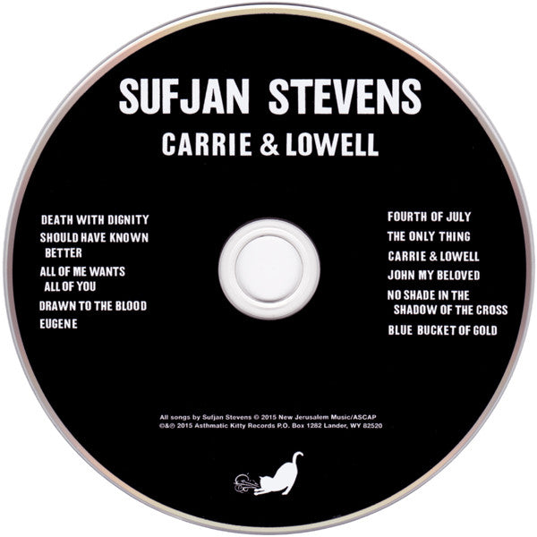 Sufjan Stevens Carrie & Lowell (CD) CD Mint (M) Mint (M)