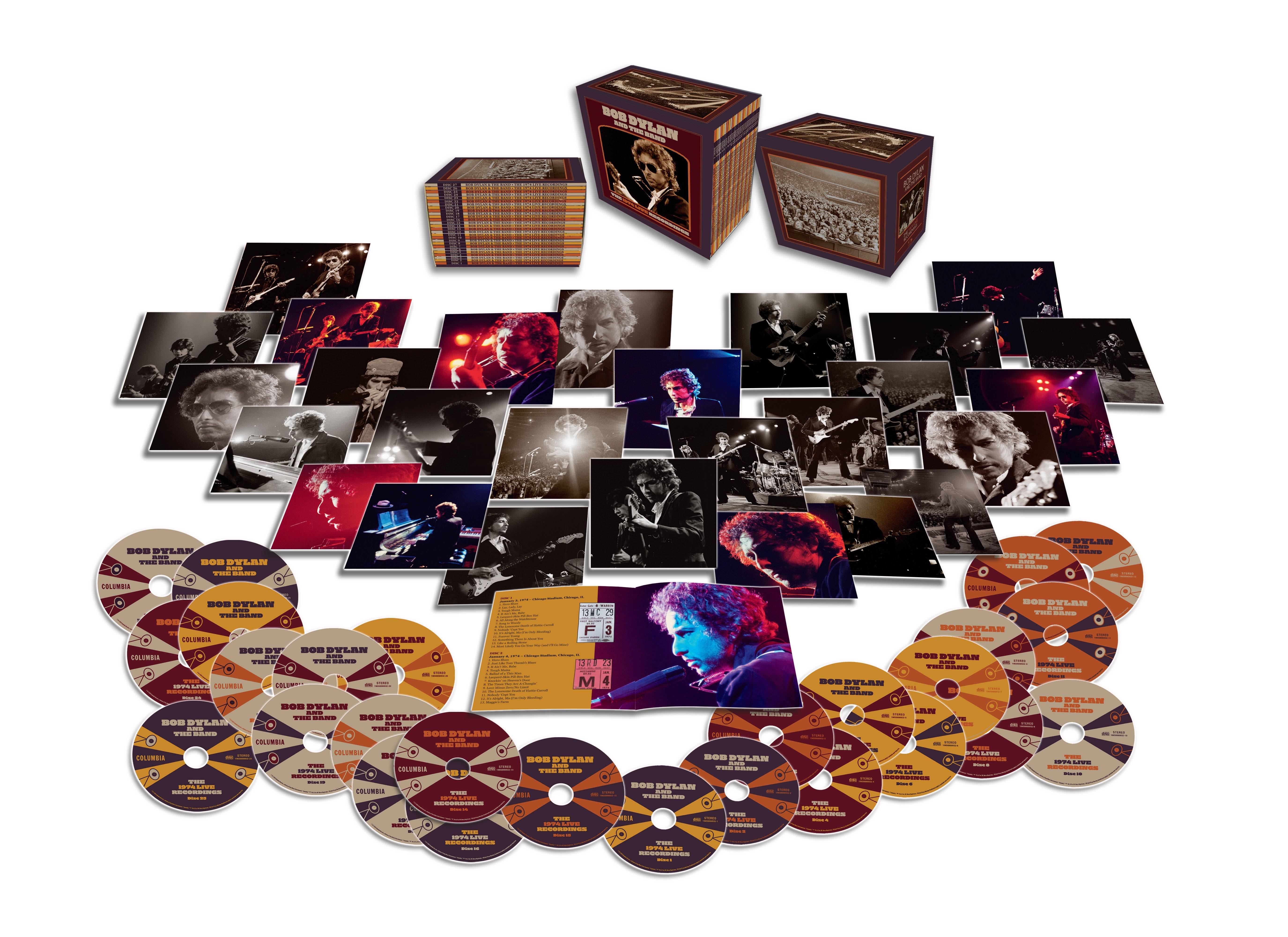 Bob Dylan 1974 Live Recordings (27CD BOXSET) CD BOX Mint (M) Mint (M)