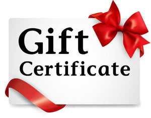 $50 GIFT CERTIFICATE