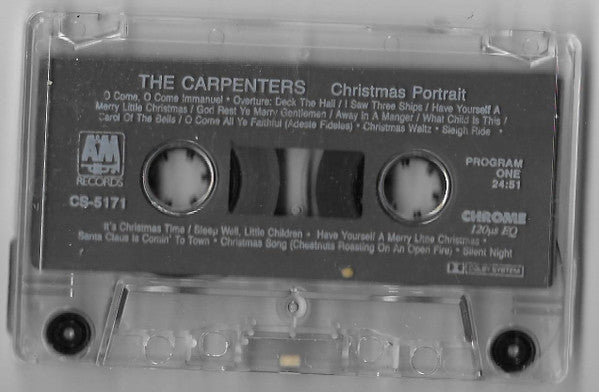 Carpenters Christmas Portrait *CASSETTE* Cass Mint (M) Mint (M)