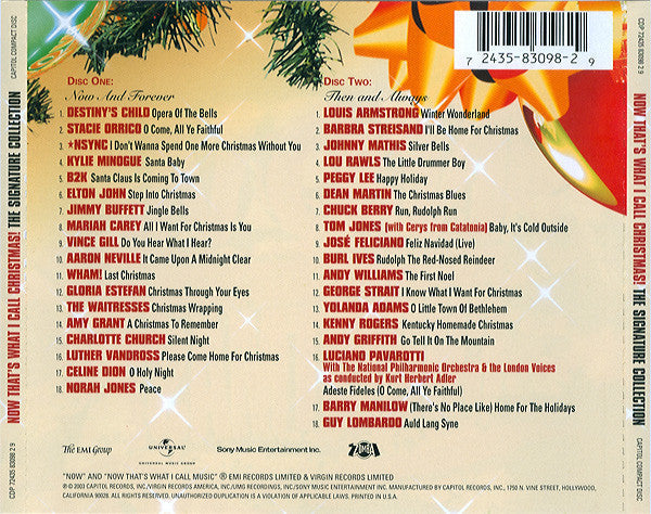 Various Now That's What I Call Christmas! 2 (The Signature Collection) *CD* CD Mint (M) Mint (M)