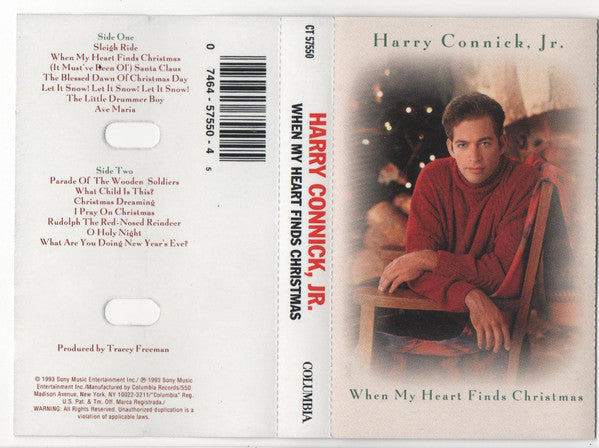 Harry Connick, Jr. When My Heart Finds Christmas *CASSETTE* CASSETTE Near Mint (NM or M-) Near Mint (NM or M-)