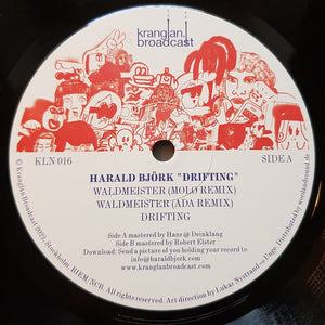 Harald BjÃ¶rk Drifting 12" Mint (M) Mint (M)