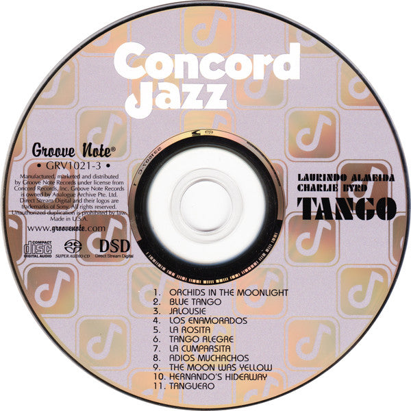 Laurindo Almeida Tango *SACD/HYBRID* CD Mint (M) Near Mint (NM or M-)