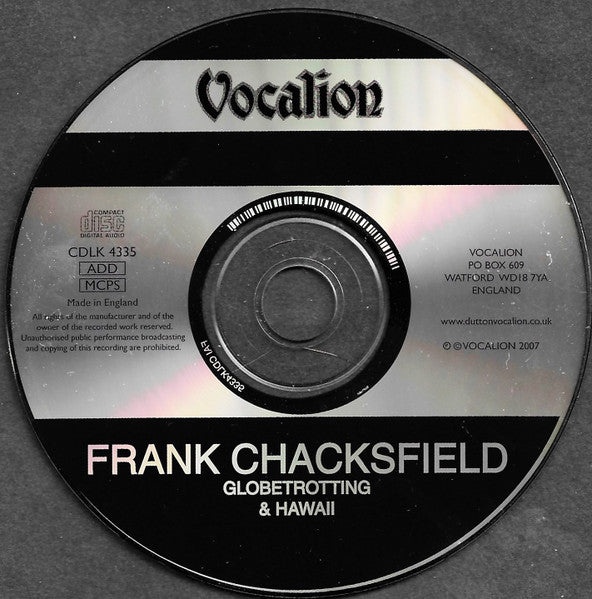 Frank Chacksfield & His Orchestra Globetrotting / Hawaii *CD* CD Mint (M) Mint (M)