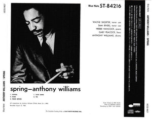 Anthony Williams Spring CD Mint (M) Mint (M)