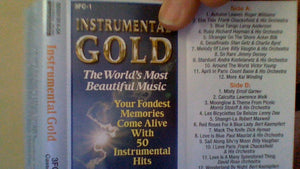 Various Instrumental Gold: The World's Most Beautiful Music *CD* 2XCD Mint (M) Mint (M)