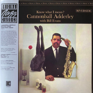 Cannonball Adderley/Bill Evans Know What I Mean? (Original Jazz Classics Series) [LP] LP Mint (M) Mint (M)