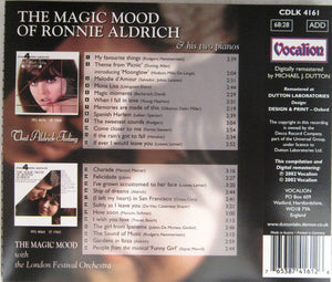 Ronnie Aldrich And His Two Pianos That Aldrich Feeling /The Magic Mood Of Ronnie Aldrich *CD* CD Mint (M) Mint (M)