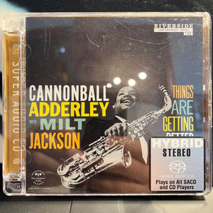 Cannonball Adderley Things Are Getting Better *SACD* CD Near Mint (NM or M-) Near Mint (NM or M-)