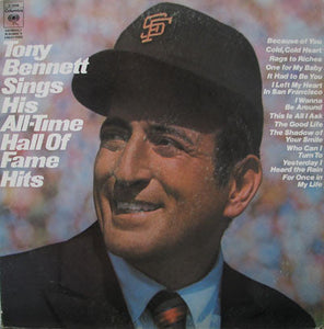 Tony Bennett Sings His All-Time Hall Of Fame Hits LP Near Mint (NM or M-) Near Mint (NM or M-)