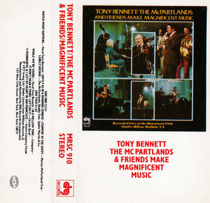 Tony Bennett Tony Bennett/The McPartlands *CASSETTE* Cass Near Mint (NM or M-) Near Mint (NM or M-)