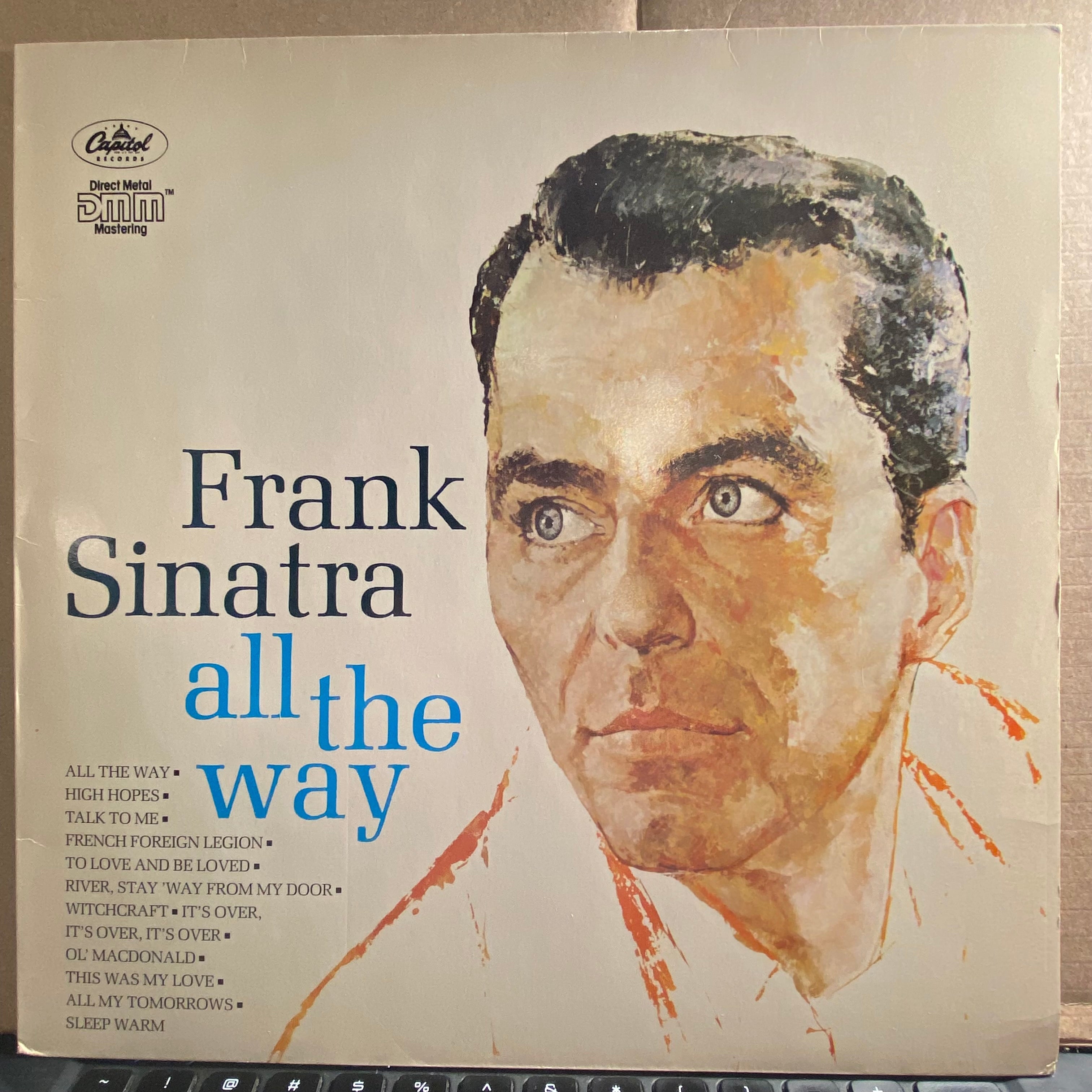 Frank Sinatra All The Way *DMM / EU PRESS* LP Very Good (VG) Near Mint (NM or M-)