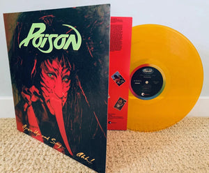 Poison Open Up And Say Ahh! (Gold, Limited Edition, Gatefold LP Jacket) LP Mint (M) Mint (M)