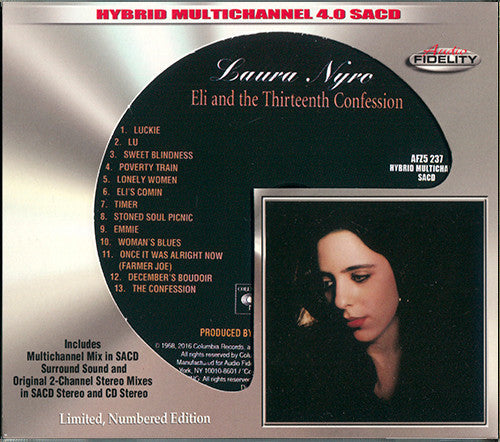 Laura Nyro Eli And The Thirteenth Confession CD Near Mint (NM or M-) Near Mint (NM or M-)