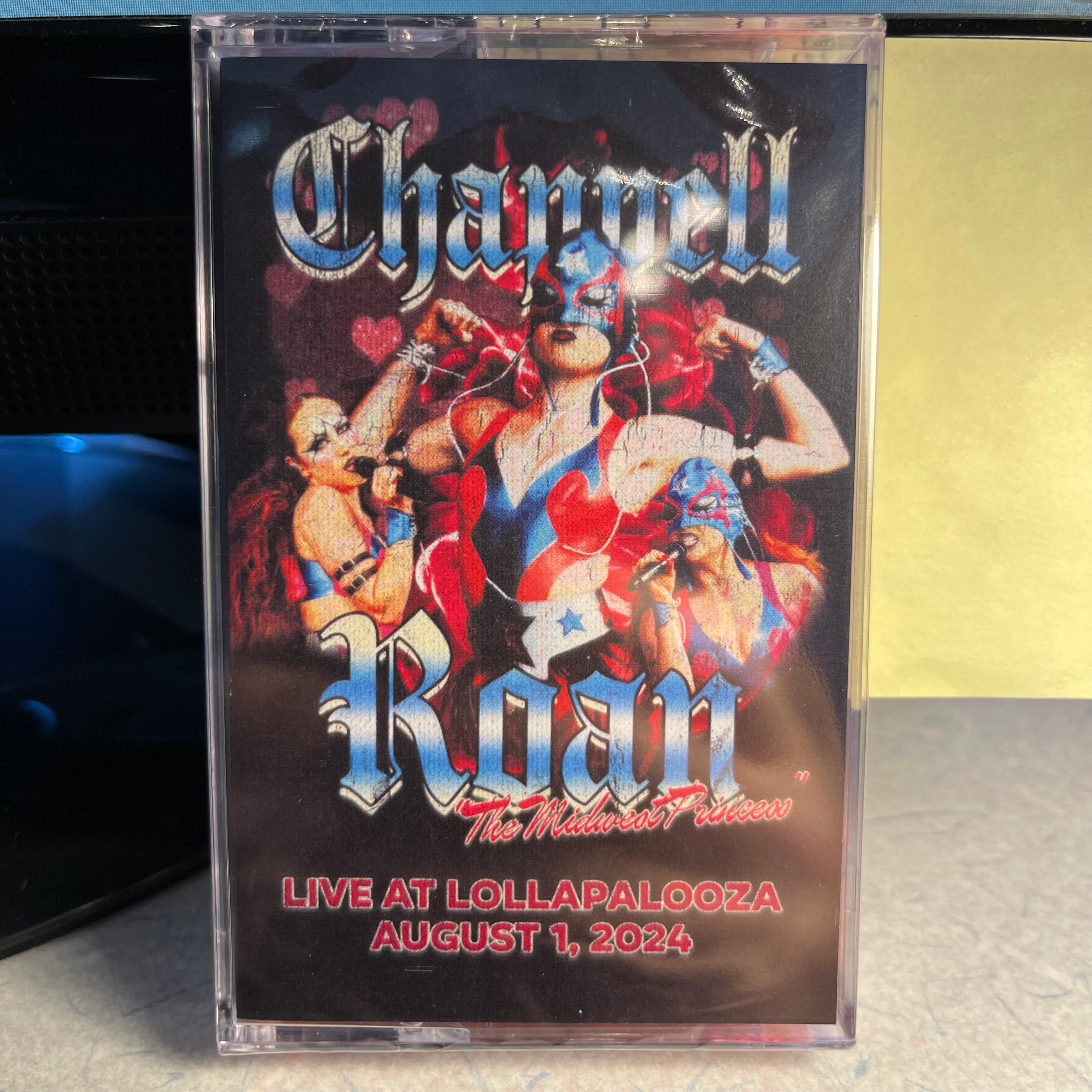 Chappell Roan Live At Lollapalooza Aug 1 2024 *CASSETTE* Cass Mint (M) Mint (M)