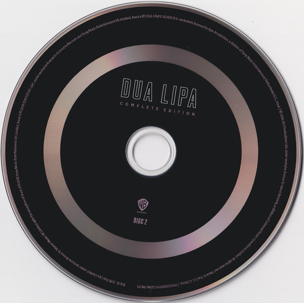 Dua Lipa Dua Lipa (CD) 2XCD Mint (M) Mint (M)