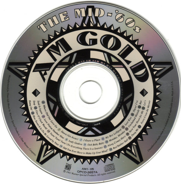 Various AM Gold - The Mid-'60s *CD* CD Mint (M) Mint (M)