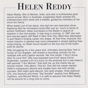 Helen Reddy The Best Of Helen Reddy *CD* CD Mint (M) Mint (M)