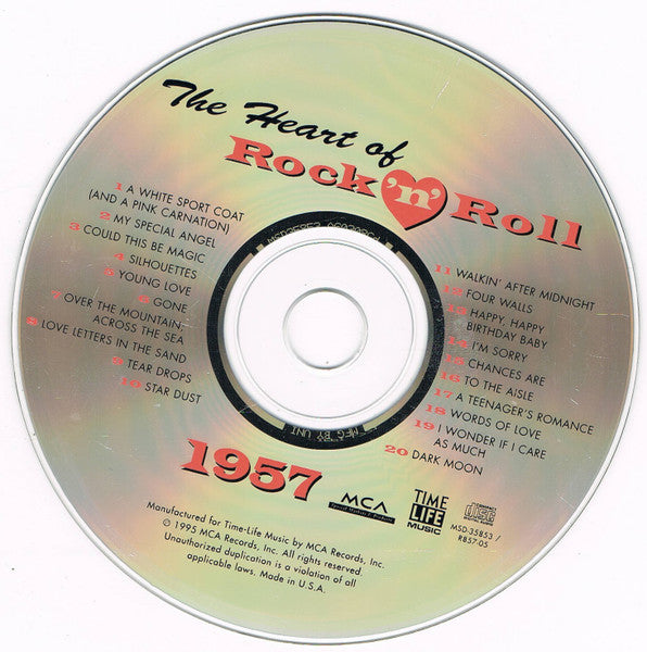 Various The Heart Of Rock 'N' Roll - 1957 *CD* CD Mint (M) Mint (M)