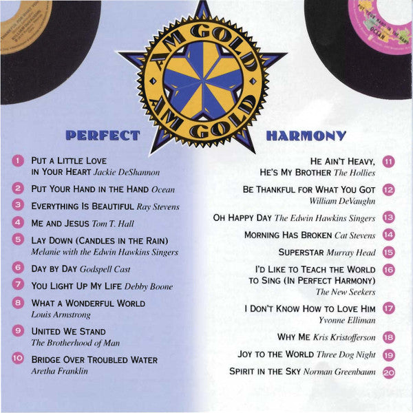 Various AM Gold - Perfect Harmony *CD* CD Mint (M) Mint (M)