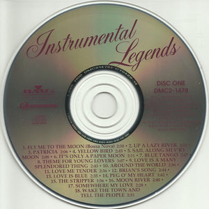 Various Instrumental Legends *CD* CD Mint (M) Mint (M)