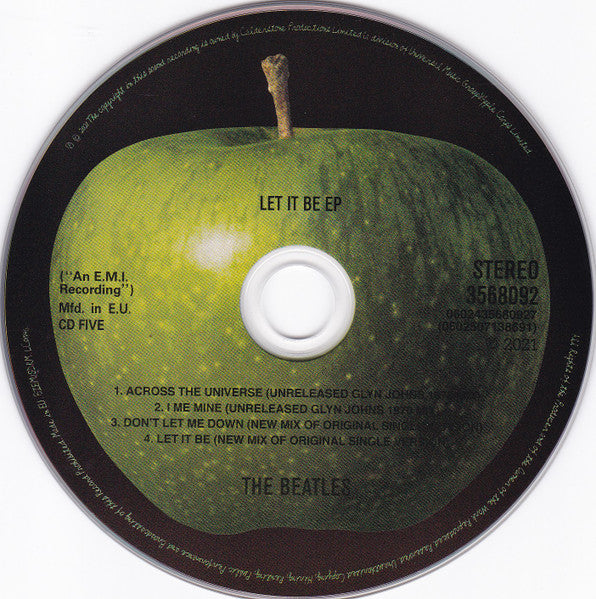 The Beatles Let It Be *CD BOX & BOOK* CD BOX Mint (M) Near Mint (NM or M-)