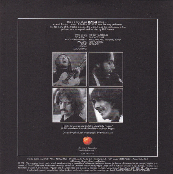 The Beatles Let It Be *CD BOX &amp; BOOK* CD BOX Mint (M) Near Mint (NM or M-)
