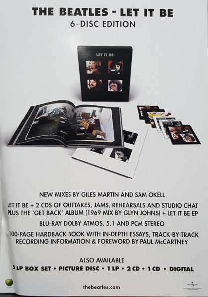 The Beatles Let It Be *CD BOX &amp; BOOK* CD BOX Mint (M) Near Mint (NM or M-)