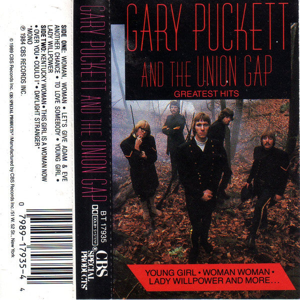 Gary Puckett & The Union Gap Greatest Hits *SEALED/CASSETTE* Cass Mint (M) Mint (M)