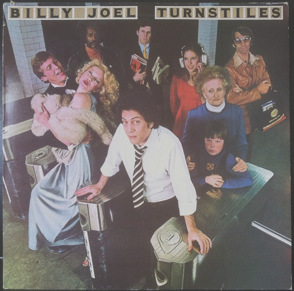 Billy Joel Turnstiles LP Excellent (EX) Very Good Plus (VG+)