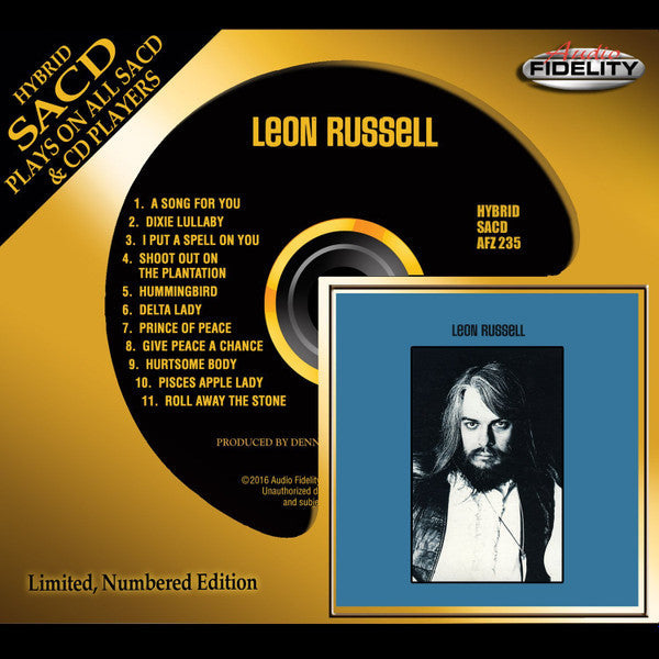 Leon Russell Leon Russell *HYBRID SACD/NUMBERED* SACD, Hybrid, Album, RE, RM Near Mint (NM or M-) Near Mint (NM or M-)