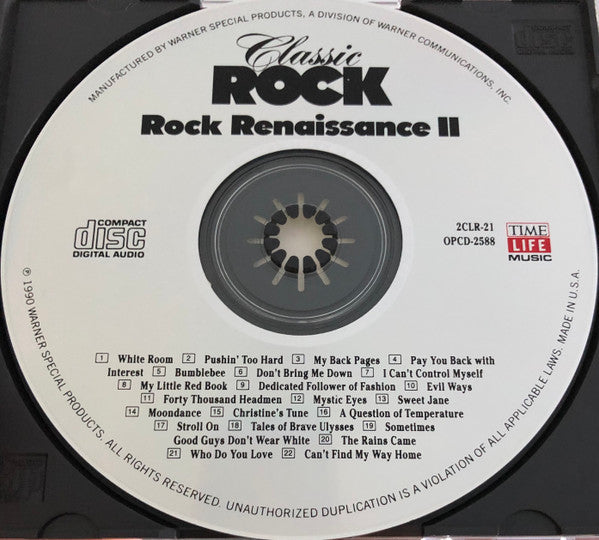 Various Classic Rock - Rock Renaissance II *CD* CD Near Mint (NM or M-) Near Mint (NM or M-)